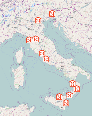 Mappa Isole Ninux